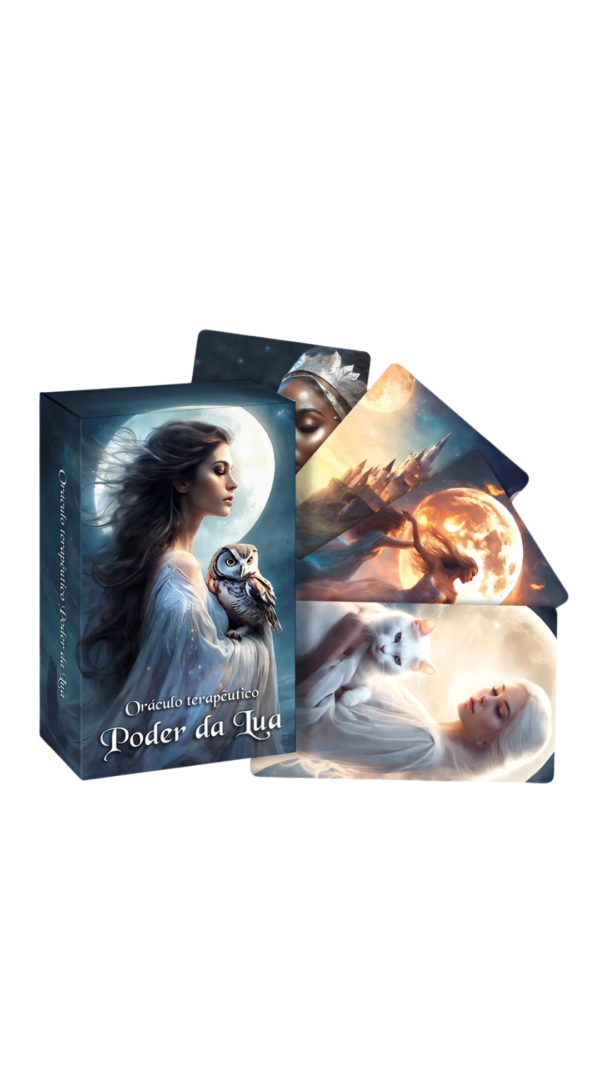 Baralho Cigano Lenormand – Edição Poder da Lua | Oráculo de Mistérios e Intuição