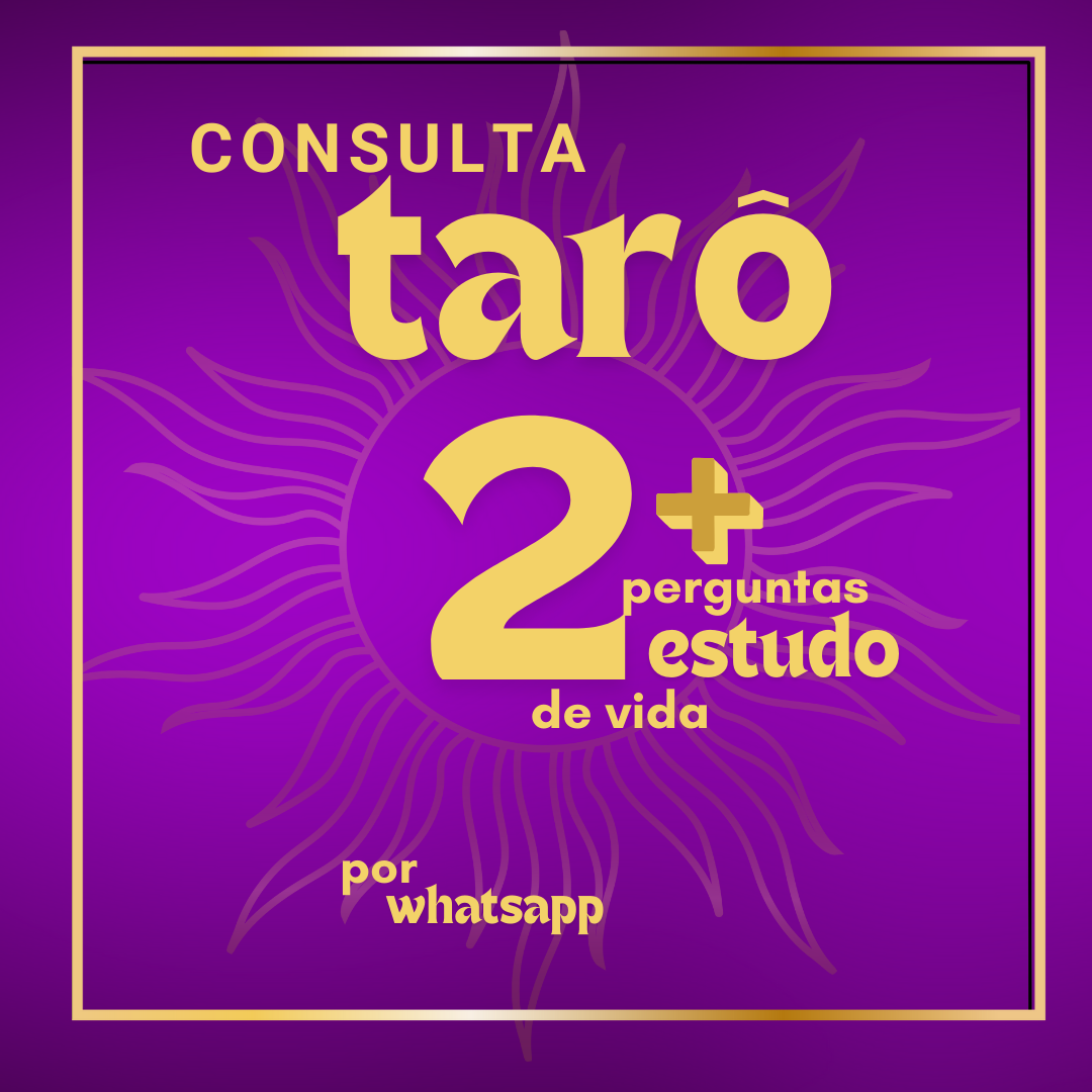 Tarô 2 perguntas + Estudo de vida