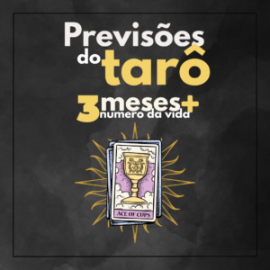 Taro 3 meses + numero da vida