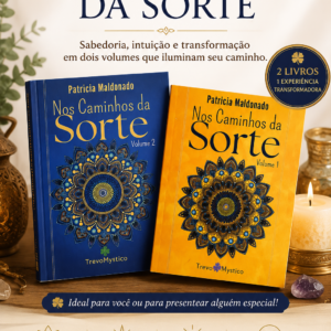 COMBO PROMOCIONAL : 2 LIVRO ORÁCULO " NOS CAMINHOS DA SORTE (VOLUME 1 E VOLUME 2)
