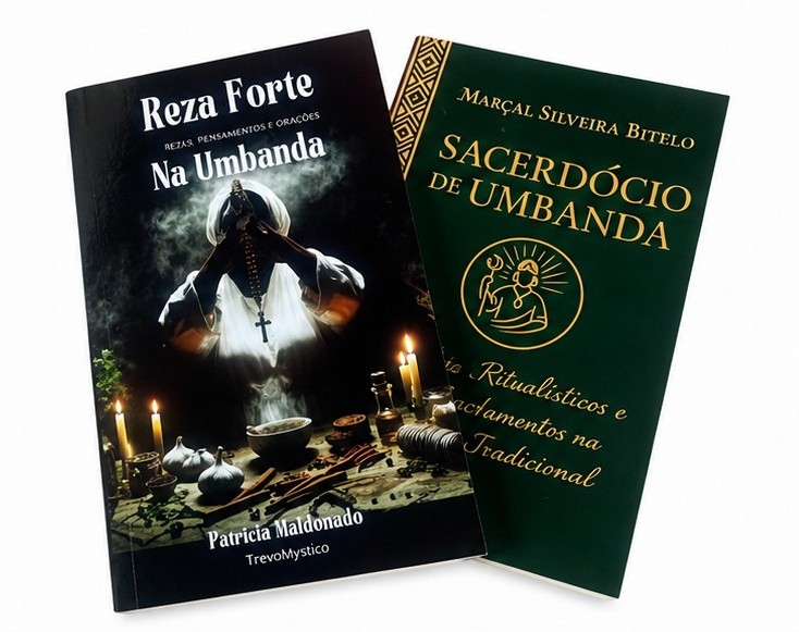COMBO: LIVROS REZA FORTE NA UMBANDA/ SACERDÓCIO DE UMBANDA