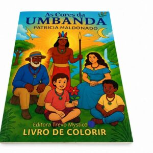 LIVRO AS CORES DA UMBANDA. LIVRO DE COLORIR