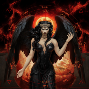 TOALHA LILITH / BARALHO, ORÁCULO, TARÔ